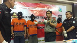 Bongkar Jaringan Narkoba Internasional,  Polda Jatim Sita Sabu 8 Kg
