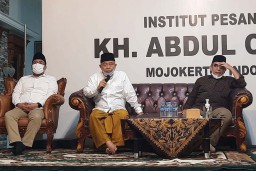 Terima kunjungan Sekjen Gerindra, Kiai Asep Usulkan Khofifah Maju Pilpres 2024