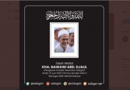 Sosok KH Nawawi Abdul Djalil di Mata Keluarga Ponpes Sidogiri Pasuruan