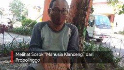 Video: Melihat Sosok 'Manusia Klanceng' dari Probolinggo
