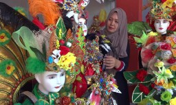 Kostum Karnaval Bertema Pewayangan Paling Diminati di Tulungagung