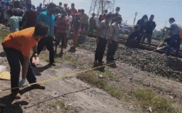 Kakak Adik di Ngawi Tewas Tertabrak Kereta Api