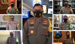 Kapolda Jatim Ajak 6 Kapolres Kampanye Bermasker Secara Virtual