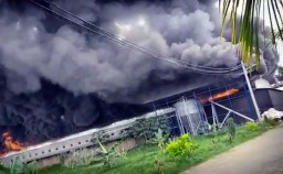 Kandang Peternakan Ayam di Pasuruan Terbakar