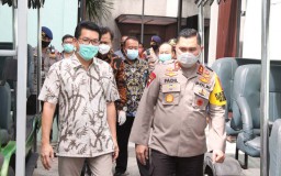 Kapolda Jatim Bertemu Forkas Bahas Protokol Covid-19 Kawasan Industri