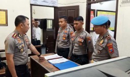Antisipasi Tahanan Kabur, Kapolres Trenggalek Gelar Sidak