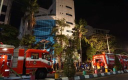 Kapasitor Bank Meledak Sebabkan Ruang Genset RSU dr Soetomo Terbakar