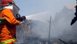 Pemilik Lupa Matikan Kompor, Rumah di Kota Probolinggo Hangus Terbakar