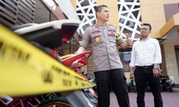 Puluhan Motor Berknalpot Brong di Kota Probolinggo Disita