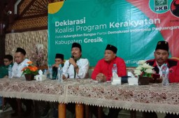 Sinergi Program Kerakyatan PKB-PDIP Gresik Menuju Koalisi Pilkada 2020