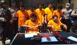 Komplotan Begal di Kota Blitar Diringkus, Dua Pelaku Ditembak
