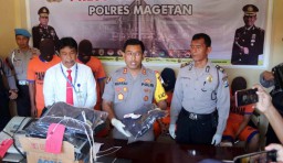 Komplotan Pembobol Toko Pakaian Diringkus, Dua Pelaku Ditembak