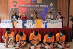 Beraksi di Madiun, 5 Komplotan Pembobol Konter HP Lintas Provinsi Didor