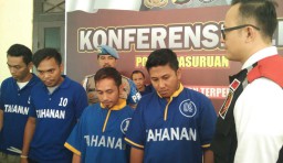 Komplotan Pencuri Kabel Tower Operator Selular di Pasuruan Diringkus