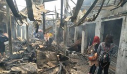Kebakaran di Pasar Lawang Disebut Hanguskan 509 Lapak