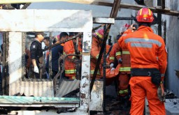 Rumah Terbakar di Kenjeran Surabaya, Penghuni Tewas