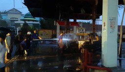 Begini Kronologi Kebakaran SPBU di Sinduro Ponorogo