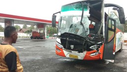 Bus Kramat Djati Tabrak Truk Fuso di Banyuwangi, Berapa Korbannya?