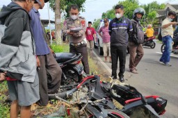 1 Orang Tewas dalam Kecelakaan 2 Motor di Ponorogo, Dipicu Gagal Mendahului