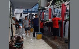 Hujan Deras Bikin Lapas Ponorogo Kebanjiran