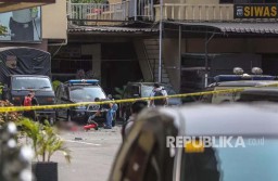 Rumah Terduga Pelaku Bom Bunuh Diri di Polrestabes Medan Digeledah