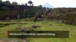 Video: Menikmati Keindahan Lembah Dieng