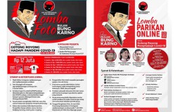 Bulan Bung Karno, PDIP Surabaya Gelar Lomba Foto dan Parikan Online
