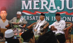 Di Kantor PWNU Jatim, Ma'ruf Amin Dipanggil Wakil Presiden