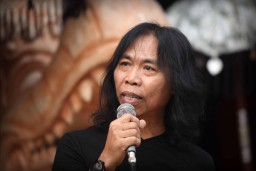 Ini Pesan Mas Dibyo Untuk Komunitas Gasrug Gelar Pameran di Gresik