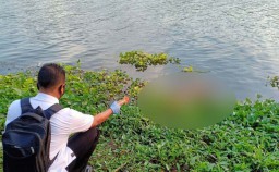 Mayat Pria Telanjang Ditemukan di Sungai Brantas Mojokerto