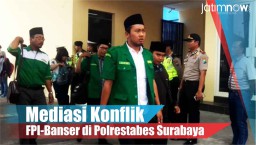 Video: Mediasi Konflik FPI-Banser di Polrestabes Surabaya