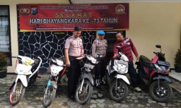 Polisi Sita Lima Motor Diduga Hasil Kejahatan di Pasuruan