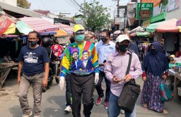 Saat Mujiaman Blusukan ke Pasar Dukuh Kupang