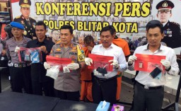 Melalui Wanita ini, Polisi Bongkar Jaringan Pengedar Narkoba di Blitar