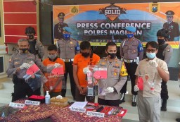 Edarkan Narkoba ke Kasir Kantin, Penjual Teh Poci Diringkus