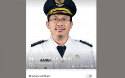 Awas! Penipu Pakai Foto dan Nama Bupati Sidoarjo Gentayangan Mencari Sasaran