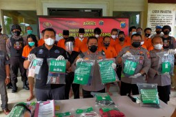48 Kasus Narkoba di Banyuwangi Diungkap, 58 Orang Diringkus