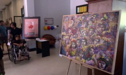 Puluhan Perupa Pamerkan Karyanya di Rumah Sakit Tulungagung