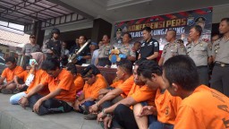 Perjudian hingga Pencurian di Tulungagung Diungkap, 15 Orang Diamankan