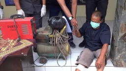 Curi Alat Bengkel di Ponpes, Residivis asal Tulungagung di Dor