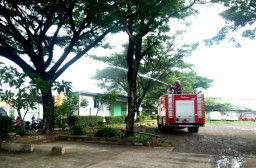 Penyemprotan Disinfektan Menuju PIOS Lebih Sehat