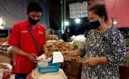 Disiplin Protokol Kesehatan, Kunci Pedagang PIOS Terhindar Covid-19