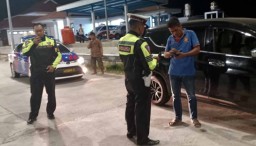 Terduga Pelaku Penggelapan Mobil Ditangkap di Tol Nganjuk-Madiun