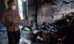Pabrik Kerupuk di Ponorogo Terbakar, Alat dan Hasil Produksi Hangus