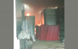 Pabrik Scaffolding di Sidoarjo Terbakar, 1 Orang Tewas dan 4 Luka
