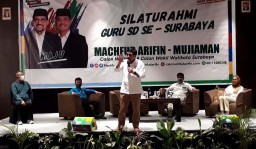 Dahlan Iskan Jamin Machfud Arifin-Mujiaman Bisa Sejahterakan Guru SD