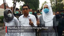Video: Machfud Arifin Optimis Menang Pilwali Surabaya 2020