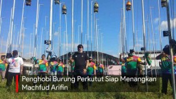 Video: Penghobi Burung Perkutut Siap Menangkan Machfud Arifin