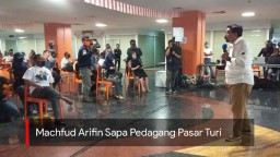 Video: Ketika Machfud Arifin Berdialog dengan Pedagang Pasar Turi