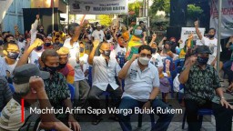 Video: Machfud Arifin Sapa Warga Bulak Rukem